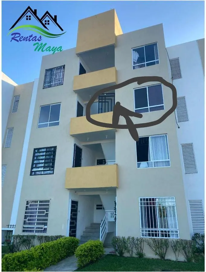 Departamento Comodo En Playa Del Carmen Mexico